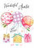 Traditional Birthday Card - For Auntie - Balloons created by Katie Phythian Design