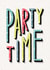 Classic Birthday Card - Party Time created by Ohh Deer