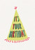 Classic Birthday Card - Party Hat created by Ohh Deer