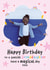 Cute Birthday Card - For Granddaughter - Magical Day created by Macie Dot Doodles