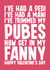 Rude Valentine's Day Card - Get In My Fanny created by Blind Faith