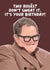 Funny Birthday Card - Alan Carr - The Traitors - Rosé created by Pink + Pip