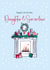 Traditional Christmas Card - For Daughter & Son In Law - Fireplace created by Molly Mae