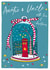 Traditional Christmas Card - For Auntie & Uncle - Postbox created by Molly Mae
