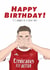 Viktor Gyökeres Birthday Card - Football Card created by Nicely Said Co.