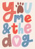 Cute Valentine's Day Card - You, Me And The Dog created by Laura Darrington Design Ltd.