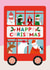 Cute Christmas Card - Santa's Bus created by Mifkins