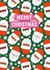 Classic Christmas Card - Cute Santas created by Mifkins