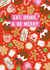 Cute Christmas Card – Eat, Drink And Be Merry created by Mifkins