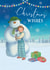 Classic Christmas Card – The Snowman Christmas Wishes – Heartwarming Design created by Danilo