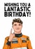 Funny Birthday Card - Lando Norris - F1 created by Sundiva Designs