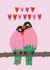 Cute Wedding Card - Love Birds created by Happy Wolf