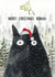 funny christmas card for those cat lovers in your life created by OurFriendsEclectic
