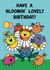 Cute Birthday Card - Mr.Men - Have A Bloomin' Lovely Birthday created by Mr. Men