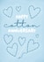 Classic Anniversary Card - 2nd - Cotton created by Sian Moore Illustration