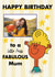 Cute Birthday Card - For Mum - Little Miss Fabulous created by Mr. Men