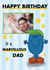 Cute Birthday Card - For Dad - Mr. Marvellous created by Mr. Men