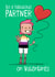 Cute Valentine’s Day Card - For Partner - Non-Binary created by Running with Scissors