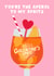 Cute Valentine's Day Card - You’re the Aperol to My Spritz - Galentine's Day created by Pink Peach Cards