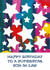 Classic Birthday Card - For Son In Law - Stars created by size3art