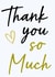 Thank you Card created by Chasing Cards