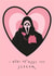 Naughty Valentine's Day/Anniversary Card - Scream - I Want To Make You Scream created by Sad Girl Illustration