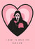 Naughty Valentine's Day/Anniversary Card - Scream - I Want To Make You Scream created by Sad Girl Illustration
