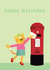 Cute Birthday Card - For Child - Tiger created by Kali Stileman