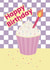 Cute Birthday Card - Cupcake Lover - Playful Pastels Range created by @Cupsie's Creations