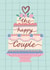 Pretty Wedding Card - Tiered Cake - The Happy Couple created by Jessie Maeve Studio