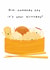 Birthday Card - Funny Food Pun - Dim Sum created by Illustrated by Lini