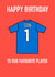 Son sports top. Birthday Card created by Two Three Five Design