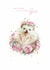Cute New Baby Card - Hedgehog - Baby Girl created by Lola Design