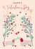 Pretty Valentine's Day Card - Dachshunds - Botanical Arch created by SABIVO Design by Sabina