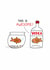 Funny Birthday Card - Vodka Goldfish created by Ohh Deer