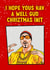Ali G Funny Christmas Card - Xmas Greetings with a Fun Twist created by ZB CREATIVE