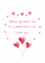 Heartfelt Mothers Day Card - For Wife - I Love You created by HCD Illustration