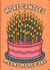 Fun Birthday Card Funny For Her Cartoon created by Astrid Cooper