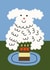 Cute Birthday Card – Fluffy Dog created by Liina Lember