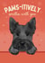 Cute Valentine's Day Card - From The Dog - Scottish Terrier created by Choo Choo 
