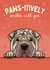 Cute Valentine's Day Card - From The Dog - Sharpei created by Choo Choo 