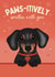 Cute Valentine's Day Card - From The Dog - Dachshund created by Choo Choo 