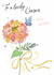 Classic Birthday Card - For Cousin - Flower created by Katie Phythian Design