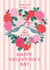 Pretty Valentine's Day Card - For Wife - Love Is All You Need created by Nina Raby - Jones