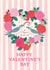 Pretty Valentine's Day Card - For Her - Roses - Love Is All You Need created by Nina Raby - Jones
