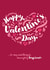 Classic Valentine's Day Card - Amazing Boyfriend created by Fatchair Print
