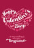 Classic Valentine's Day Card - Amazing Boyfriend created by Fatchair Print