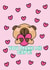 You make me capy cute capybara hugging heart created by Luella York