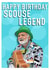 Happy Birthday Scouse Legend - Novelty Scouse Birthday Card created by YesNow