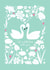 Swan Valentine Card created by Happy Street